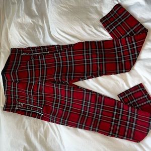 Zara plaid leggings